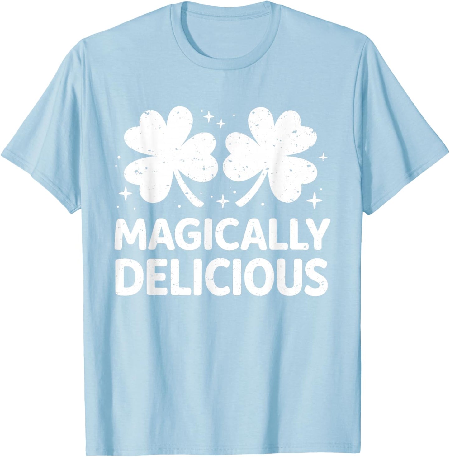 Funny St Patrick's Day Irish Shamrock St Patty's Day T-Shirt - T-Shirt | Light Blue