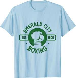 Wizard of Oz Emerald City Boxing Costume Halloween Adult Kid T-Shirt - T-Shirt | Light Blue