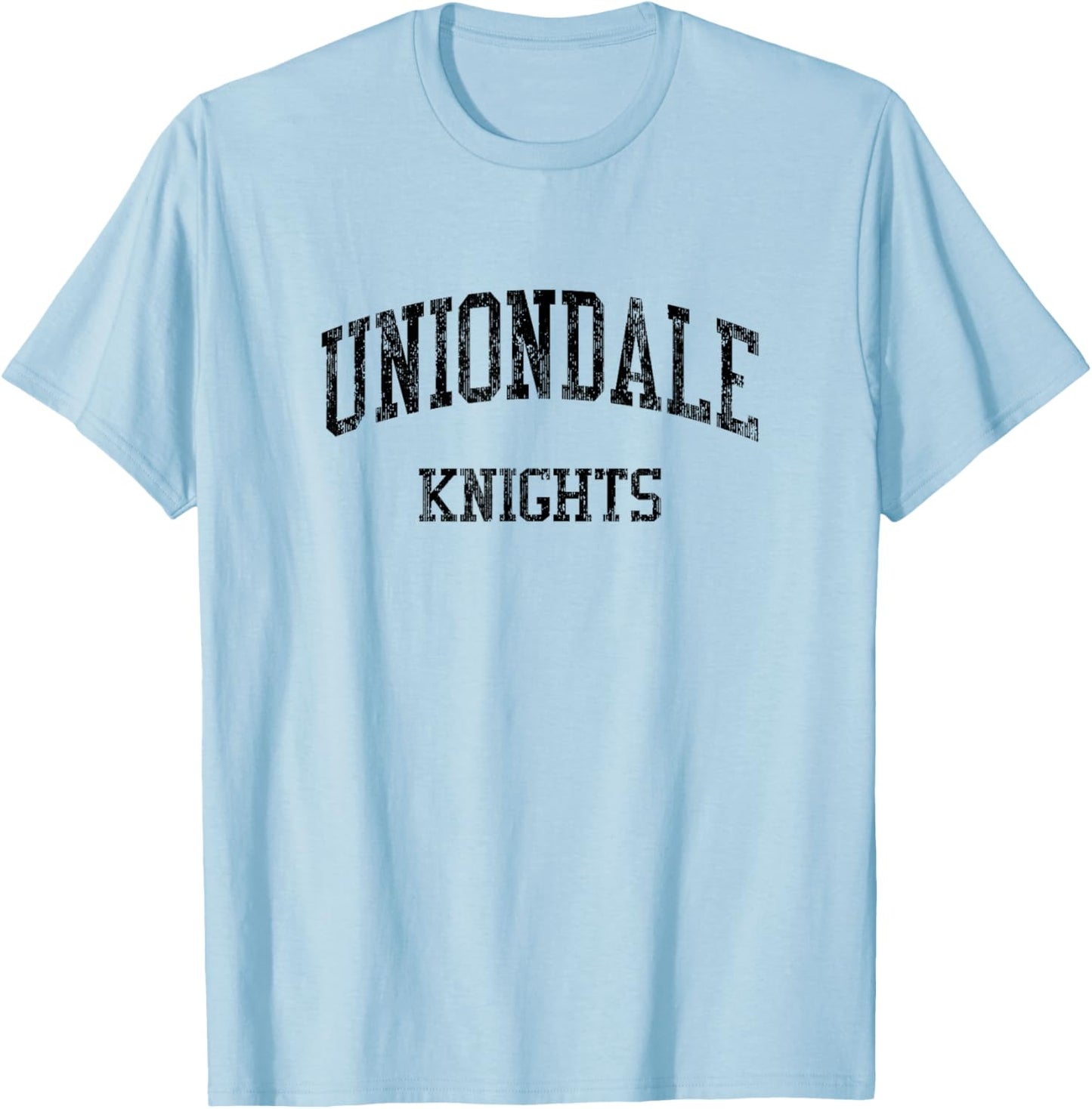 Uniondale High School HS Uniondale NY Vintage Sports T-Shirt - T-Shirt | Light Blue