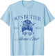 90's Butter Moms Club Aesthetic 90s Butter Mom T-Shirt - T-Shirt | Light Blue
