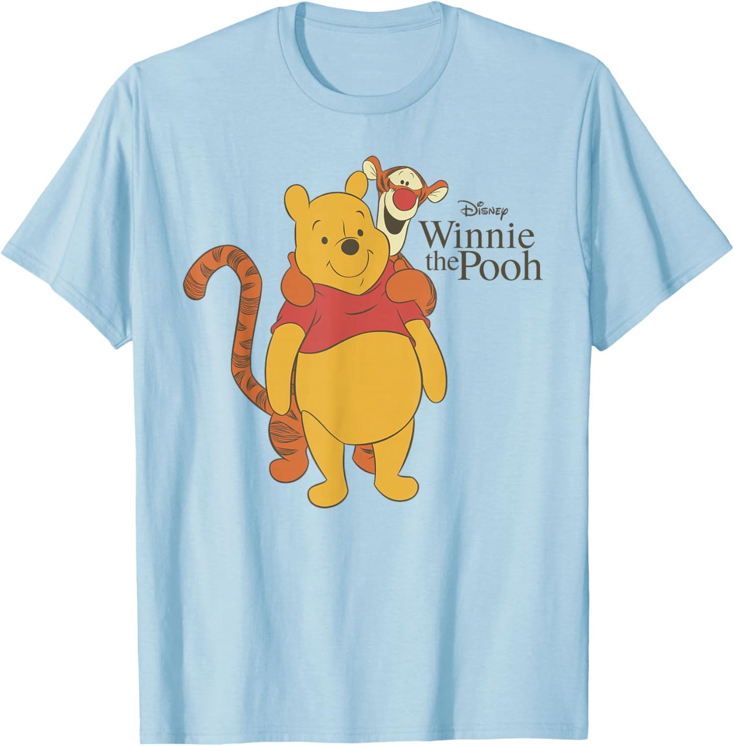 Disney Winnie The Pooh and Tigger The Best Friends T-Shirt - T-Shirt | Light Blue