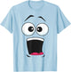Creepy Carrots Face Funny Halloween Costume Kids and Adults T-Shirt - T-Shirt | Light Blue