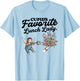 Cupids Favorite Lunch Lady Valentine Day Love Lunch Lady T-Shirt - T-Shirt | Light Blue