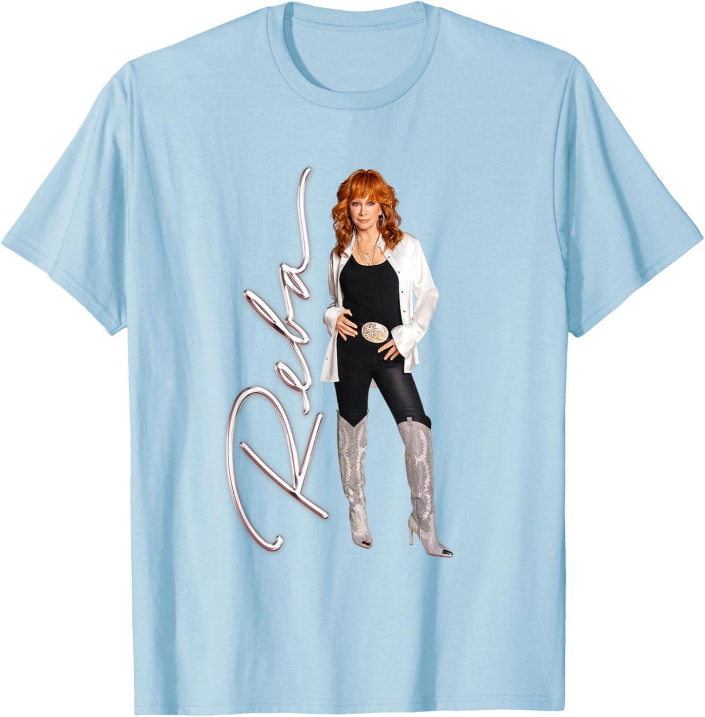 Reba: The Hits T-Shirt - T-Shirt | Light Blue