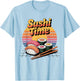 Sushi Time Cool Japanese Food Retro Sushi T-Shirt - T-Shirt | Light Blue