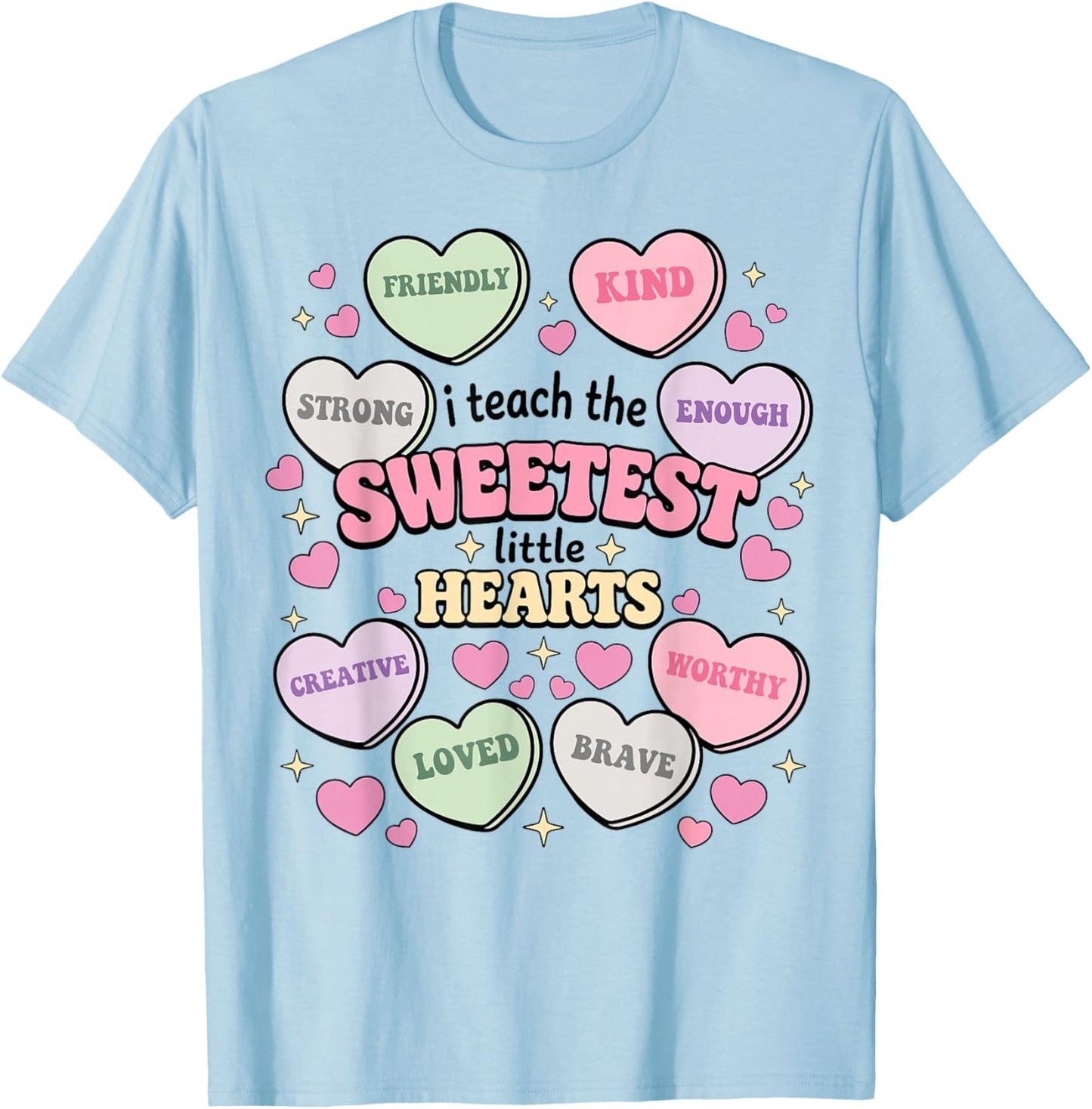 Valentines T-Shirt - T-Shirt | Light Blue