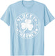 Lucky Charmer Funny Irish Shamrock St. Patrick’s Day T-Shirt - T-Shirt | Light Blue