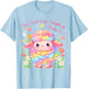 The Lord is My Shepherd Easter Lamb Bible Verse Psalm 23:1 T-Shirt - T-Shirt | Light Blue