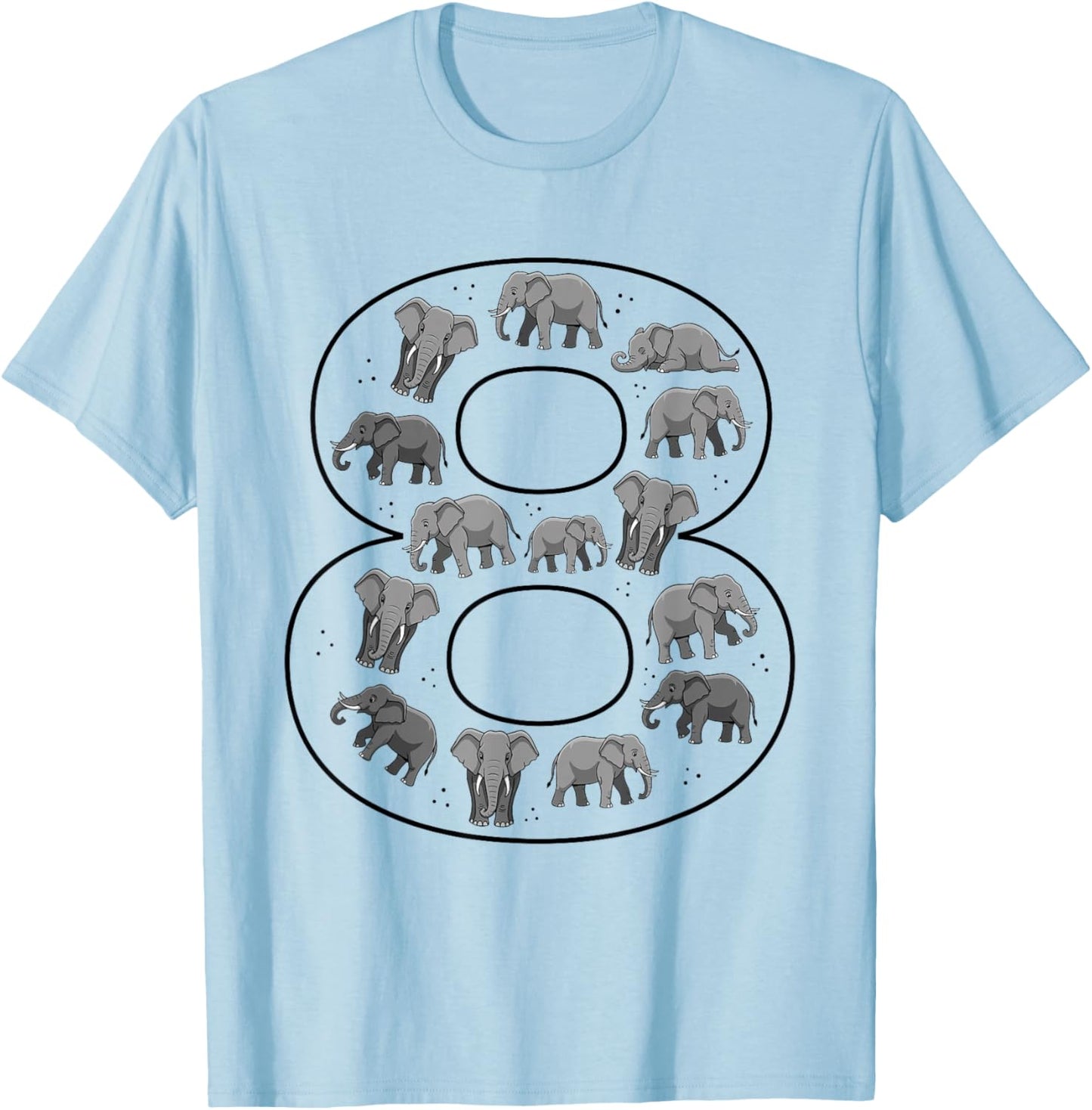 Animal T-Shirt - T-Shirt | Light Blue