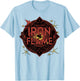 Fourth Wing The Empyrean Dragon Iron Flame Burn It Down T-Shirt - T-Shirt | Light Blue