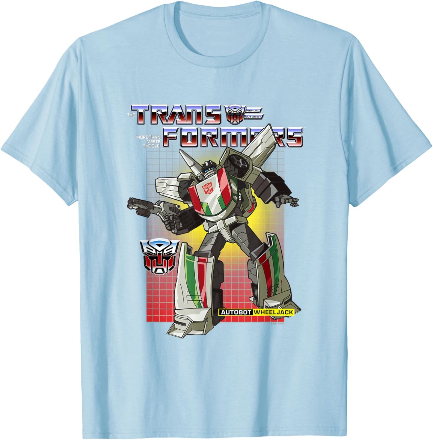 Transformers Wheeljack T-Shirt - T-Shirt | Light Blue