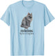 Nebelung Cat Gray Ghost for Pet Fans T-Shirt - T-Shirt | Light Blue