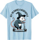 Off to Cause A Kerfuffle Possum Witch Scooter Chaos T-Shirt - T-Shirt | Light Blue