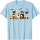 Halloween Chihuahua Ghost Spooky Chihuahua Lovers Dog Mama T-Shirt - T-Shirt | Light Blue