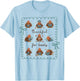 Thankful for Books Turkey Reading Book Lovers Fall Teacher T-Shirt - T-Shirt | Light Blue