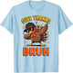 Bruh Thanksgiving Turkey Pilgrim Costume for Boys Teens Kids T-Shirt - T-Shirt | Light Blue