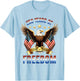 250th Anniversary American Flag Eagle 1776 2026 Patriotic T-Shirt - T-Shirt | Light Blue