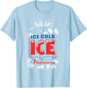 Bag of Ice Halloween Costume T-Shirt - T-Shirt | Light Blue