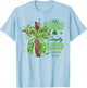 Not Lucky Simply Blessed Christian Cross St.Patrick's Day T-Shirt - T-Shirt | Light Blue