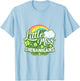 Little Miss Shenanigans St Patrick's Day Kids Girls Toddler T-Shirt - T-Shirt | Light Blue