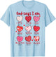 Valentine God Says I Am Heart Girl Women Kid Christian Bible T-Shirt - T-Shirt | Light Blue