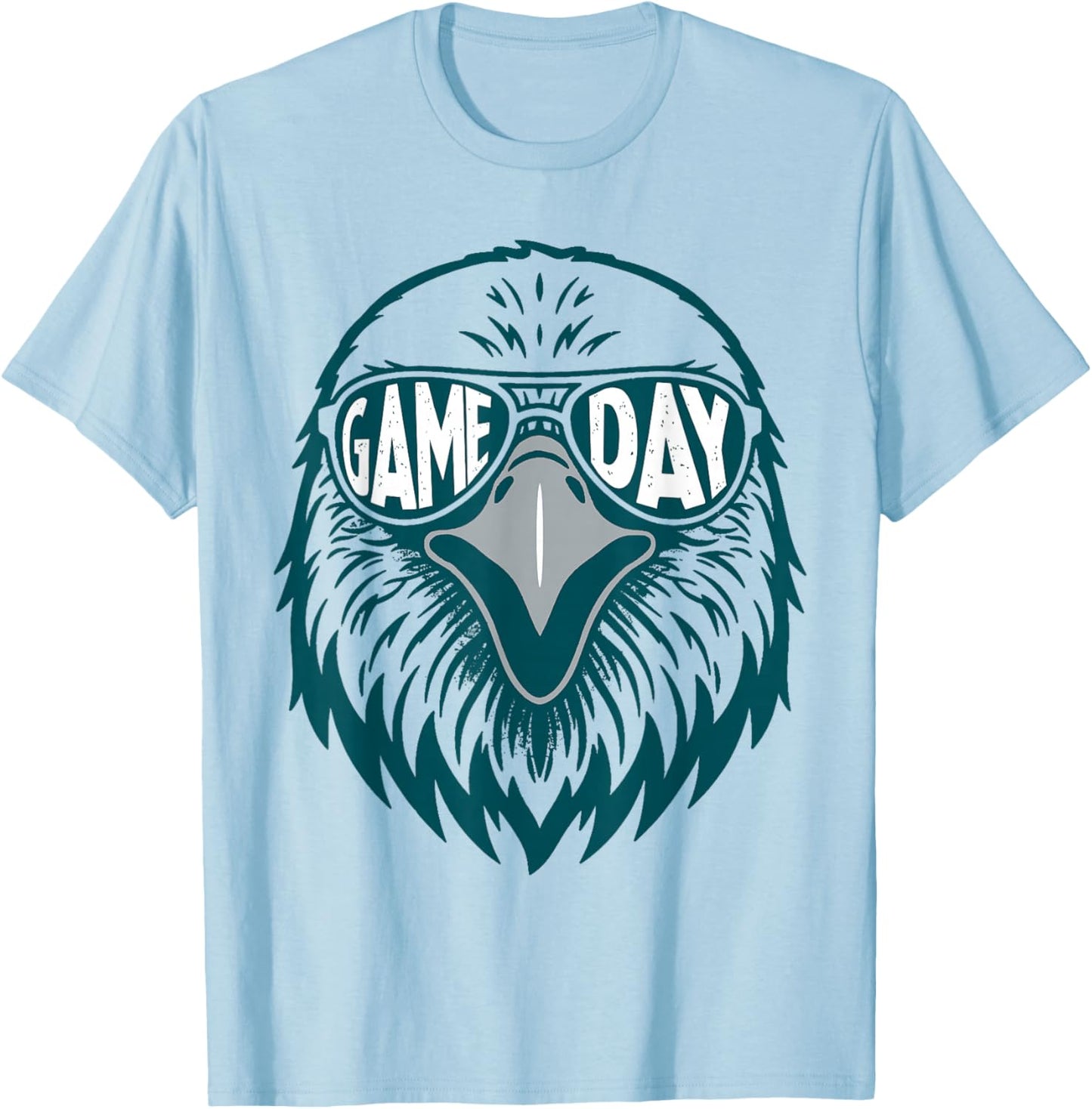 Game Day Eagle T-Shirt - T-Shirt | Light Blue