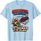 Chancleta Survivor Te Calmas O Te Calmo Puerto Rico Coqui T-Shirt - T-Shirt | Light Blue