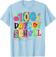 100 Days of School Teacher Student 100th Day of School T-Shirt - T-Shirt | Light Blue