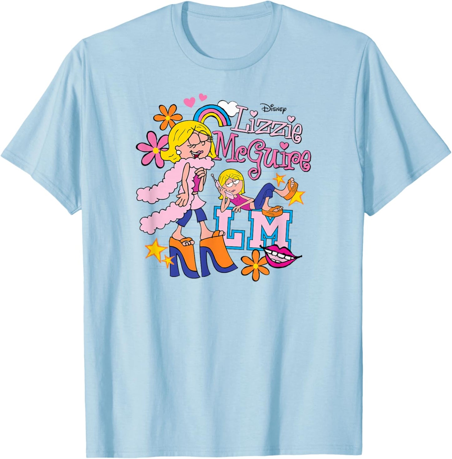 Lizzie McGuire - Fashionista - Notebook T-Shirt - T-Shirt | Light Blue