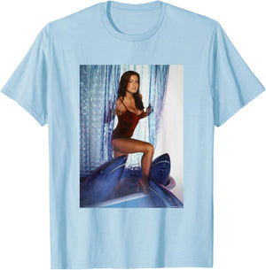 Carmen Electra Baywatch Scary Movie Actor by Michael Grecco T-Shirt - T-Shirt | Light Blue