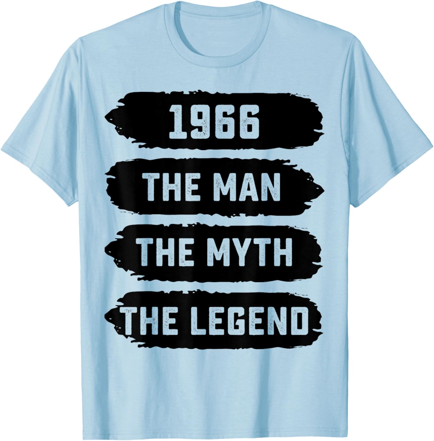60th Birthday Gift Man Myth Legend 1966 60 Years Old T-Shirt - T-Shirt | Light Blue
