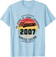 19th Birthday Gift Being Legendary January 2007 19 Yrs Old T-Shirt - T-Shirt | Light Blue