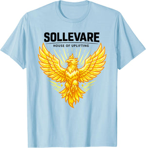 SOLLEVARE House of Uplifting, RCA School T-Shirt - T-Shirt | Light Blue