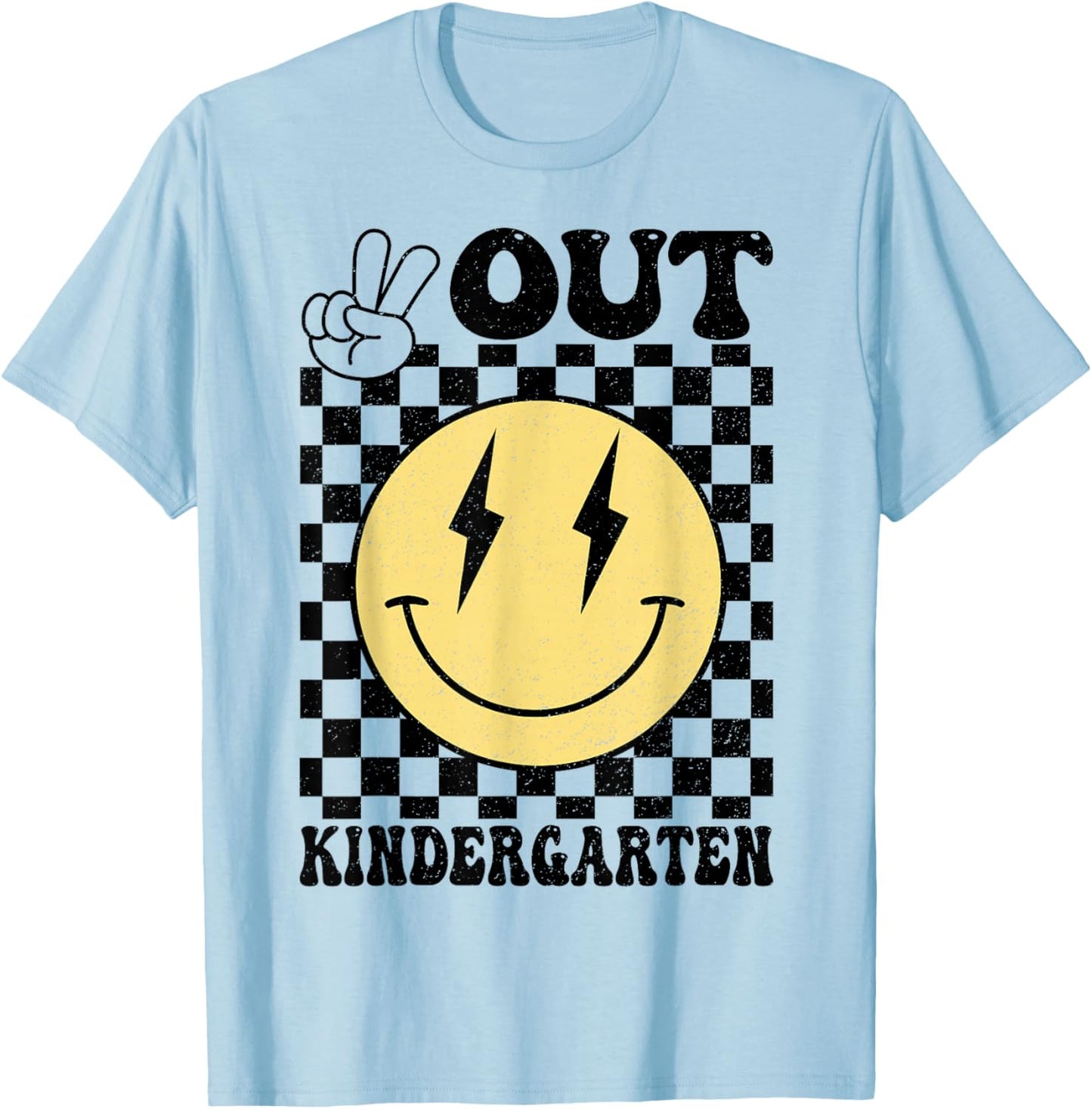 Last Day of Kindergarten Graduation Kinder Boys Kids Teacher T-Shirt - T-Shirt | Light Blue