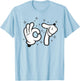 Six Seven Mouse Kids 67 Boys Youth 6-7 Meme Hands Funny T-Shirt - T-Shirt | Light Blue