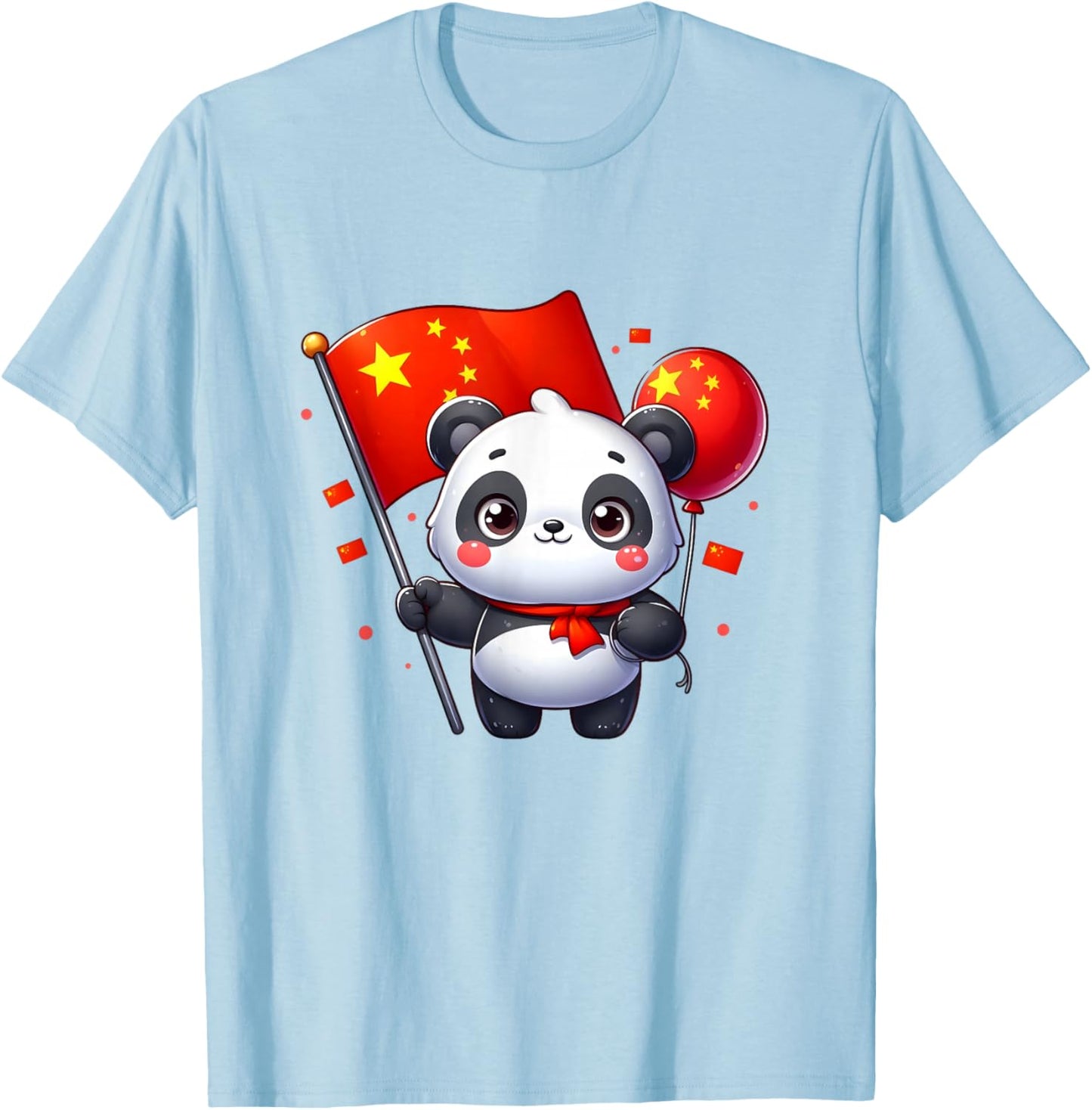 China Flag , China t Shirt, China for Kids T-Shirt - T-Shirt | Light Blue