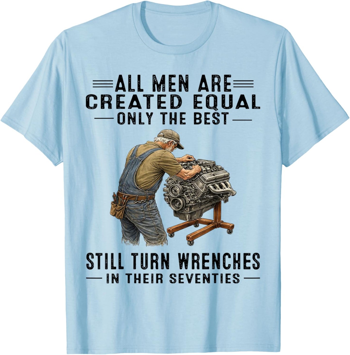 All Men are Created Equal T-Shirt - T-Shirt | Light Blue
