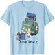 Hank Walter Donny and Ms. Mona Happy Hugging T-Shirt - T-Shirt | Light Blue
