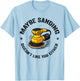 Funnuy Maybe Sanding Doesn't Like You Either Woodworker T-Shirt - T-Shirt | Light Blue