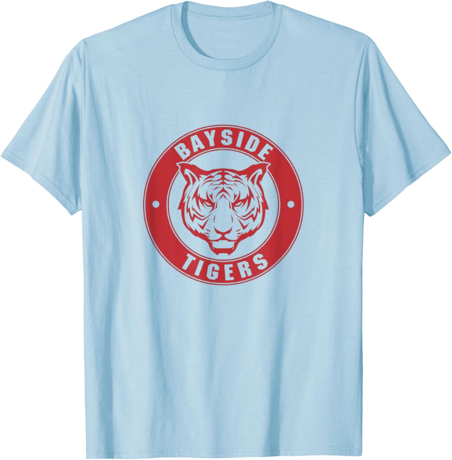 Bayside Tigers T-Shirt - T-Shirt | Light Blue
