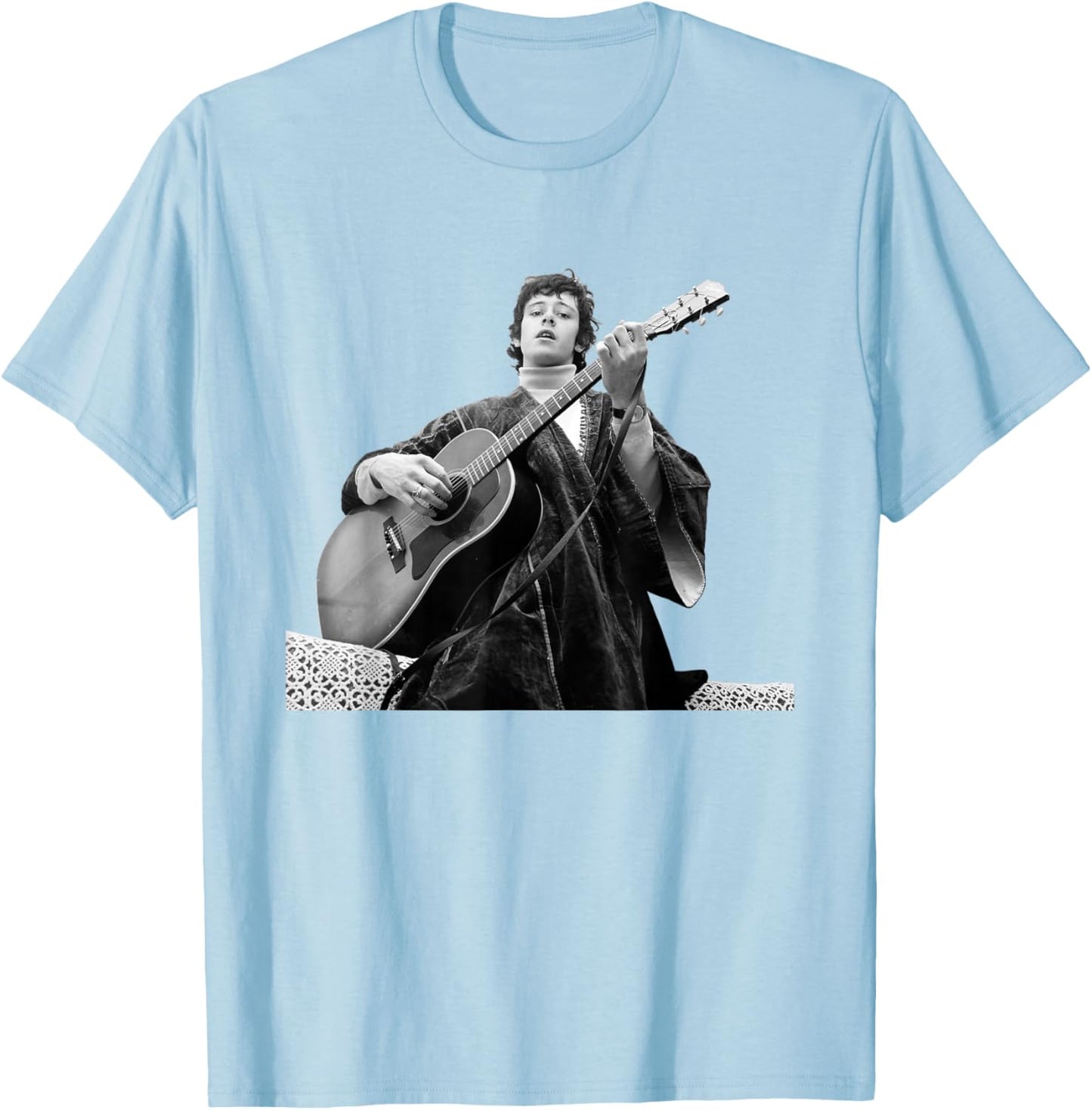Scottish Singer Donovan Mellow Yellow 1966 T-Shirt - T-Shirt | Light Blue