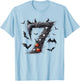 Six Seven Meme 6 7 Funny Halloween Couple Matching Costume T-Shirt - T-Shirt | Light Blue