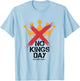 No Kings Day October 18th T-Shirt - T-Shirt | Light Blue