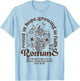 Rooted in Hope Growing in Faith Romans T-Shirt - T-Shirt | Light Blue