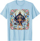 Maa Kali Mahakali Goddess Hindu Spiritual Hinduism Indian T-Shirt - T-Shirt | Light Blue