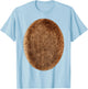 Brown Belly Deer Reindeer Bear Monkey Horse Cosplay Costume T-Shirt - T-Shirt | Light Blue