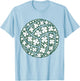 Lucky Shamrock Volleyball St Patrick’s Day T-Shirt - T-Shirt | Light Blue
