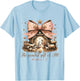 Cute The Greatest Gift of All Jesus Nativity Scene Christmas T-Shirt - T-Shirt | Light Blue