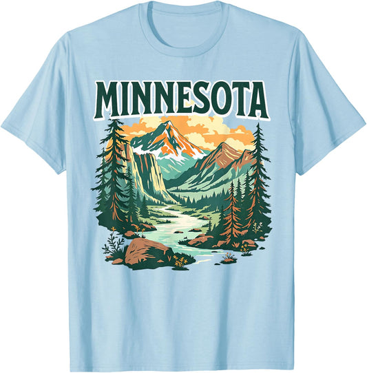 Minnesota T-Shirt - T-Shirt | Light Blue