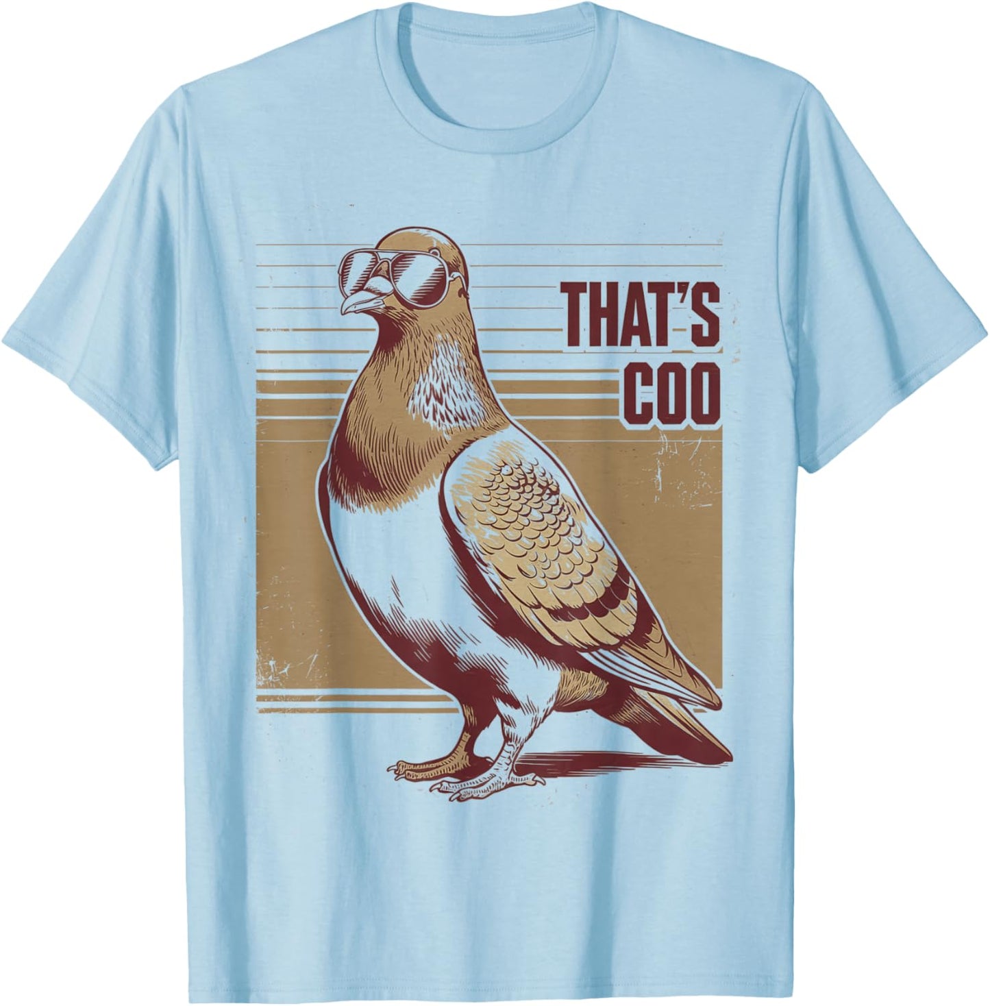 That's coo Pigeon Funny Birds Owner Animal Lover T-Shirt - T-Shirt | Light Blue